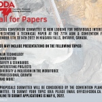 CDDA CALL FOR PAPERS 