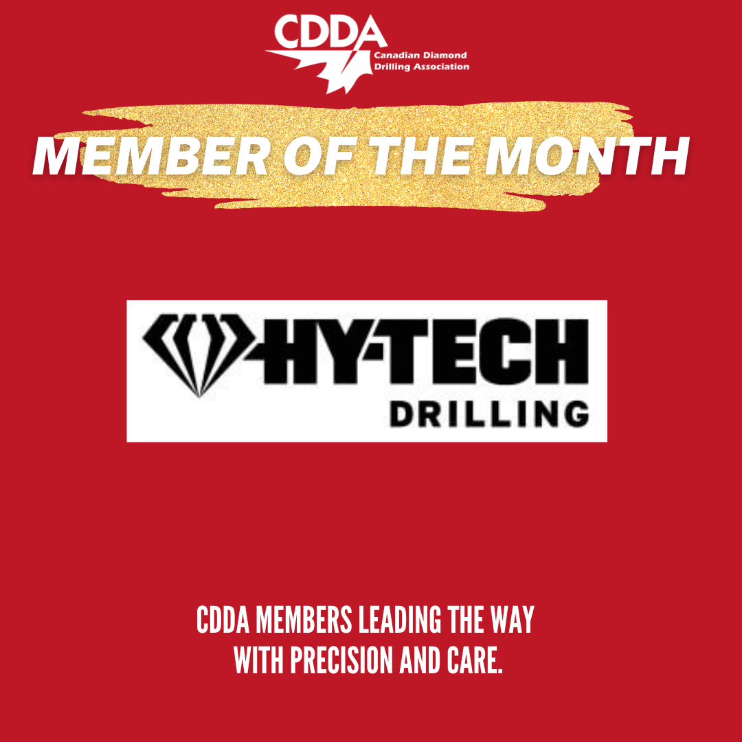 August Member of the Month HyTech Drilling Ltd. CDDA