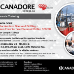New Common Core Program for Surface Diamond Driller Certification 770200