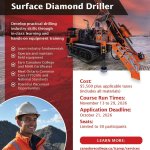 CDDA, MiHR and Canadore College Present: Introduction to Surface Diamond Driller Program